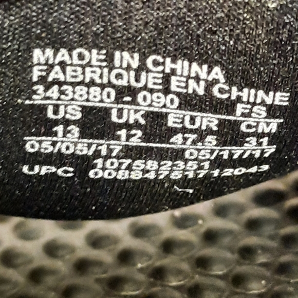 Nike Benassi JDI Mens Size 13 Slides Black White Sandals Flip Flop 343880-090 - Picture 10 of 10